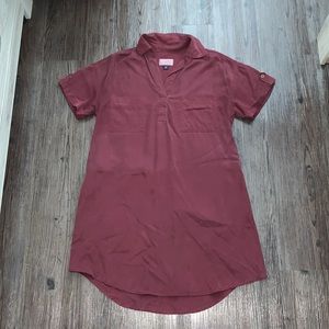 Like New Women’s Collared Shirt Dress with Pockets
